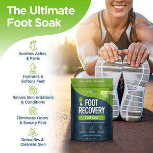 Natural Foot Recovery Foot Soak - Tea Tree (1lb, 2 Pack)